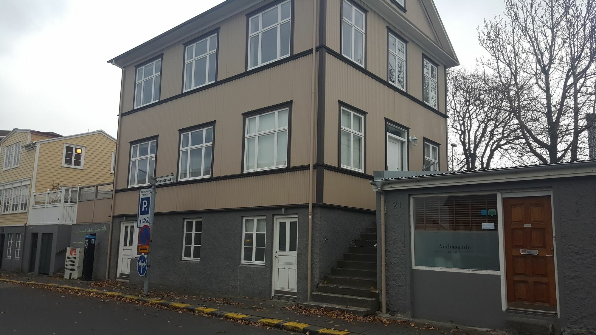 Ambassade Apartments Reykjavík Eksteriør bilde